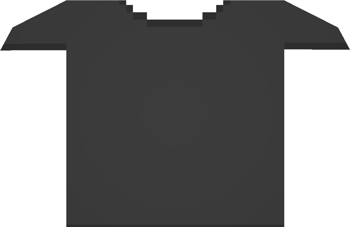 Black T-shirt - Unturned Hawaii Tiki Mask (1536x1024)