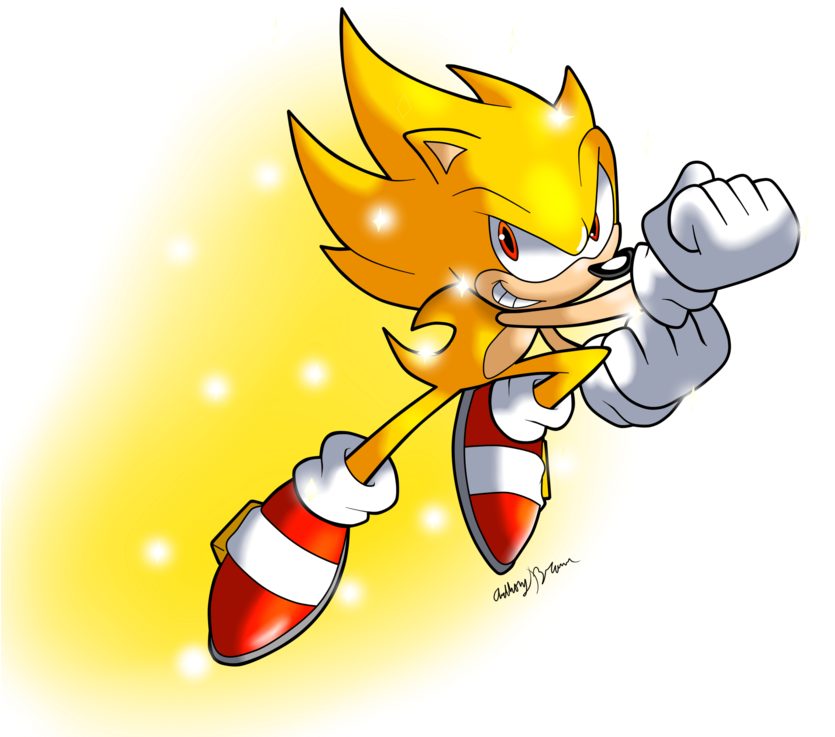 Supersonic The Hedgehog Clipart Google Search Birthday - Super Sonic The Hedgehog (900x774)