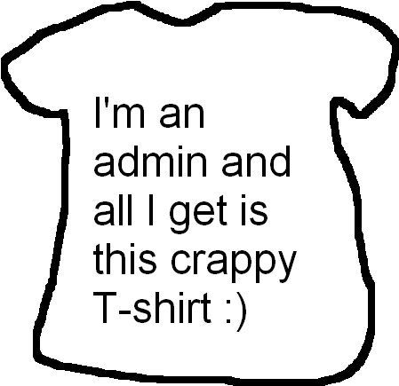 File - Admin T-shirt - Png - Admin T Shirt (500x500)