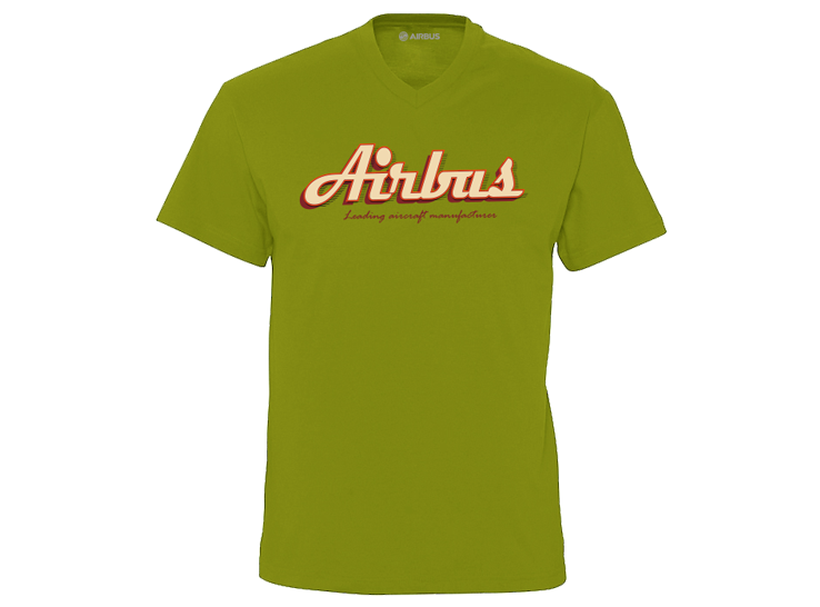 Airbus Tee Shirt V Neck "leading Aircraft Manufacturer" - Aerospace Manufacturer (800x800)