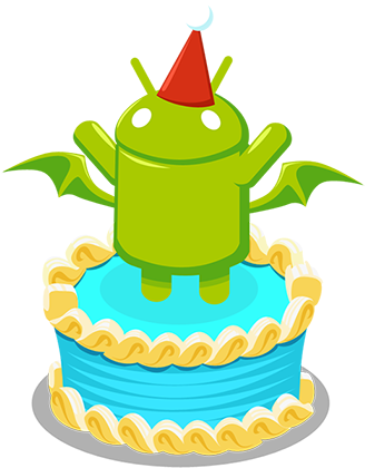 Celebrate Google Play's 1st Birthday With Dragon Story - Celebrate Google Play's 1st Birthday With Dragon Story (337x450)