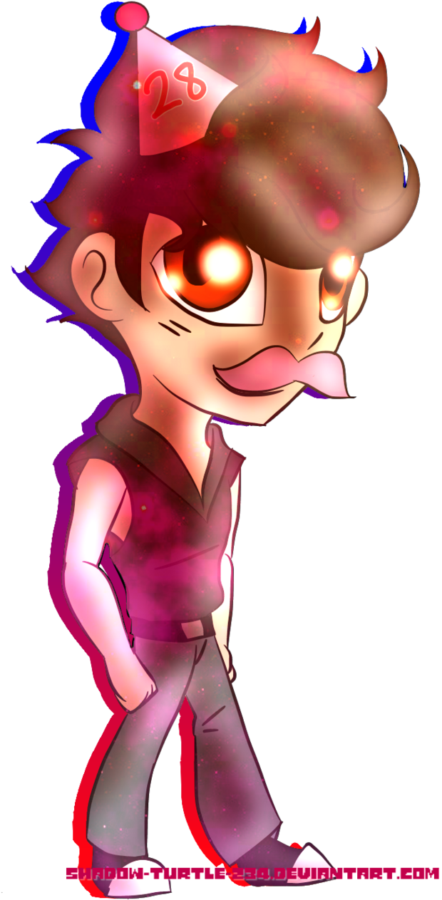 Happy Birthday Markiplier By Shadow Turtle 234 - Cartoon (632x1265)