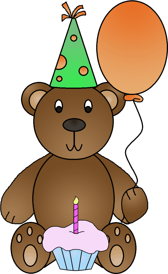 Graphics By Ruth Birthday Bears - Birthday (727x1173)