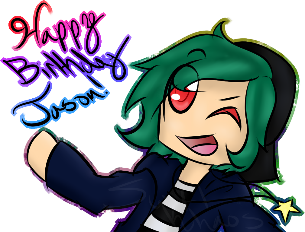 Happy Birthday Jason By Swiftkhaos - Cartoon (1024x768)
