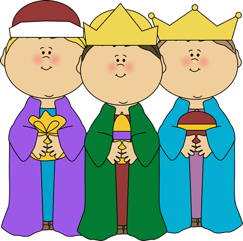 Three Wise Men Clip Art - Three Wise Men Clipart (500x496)