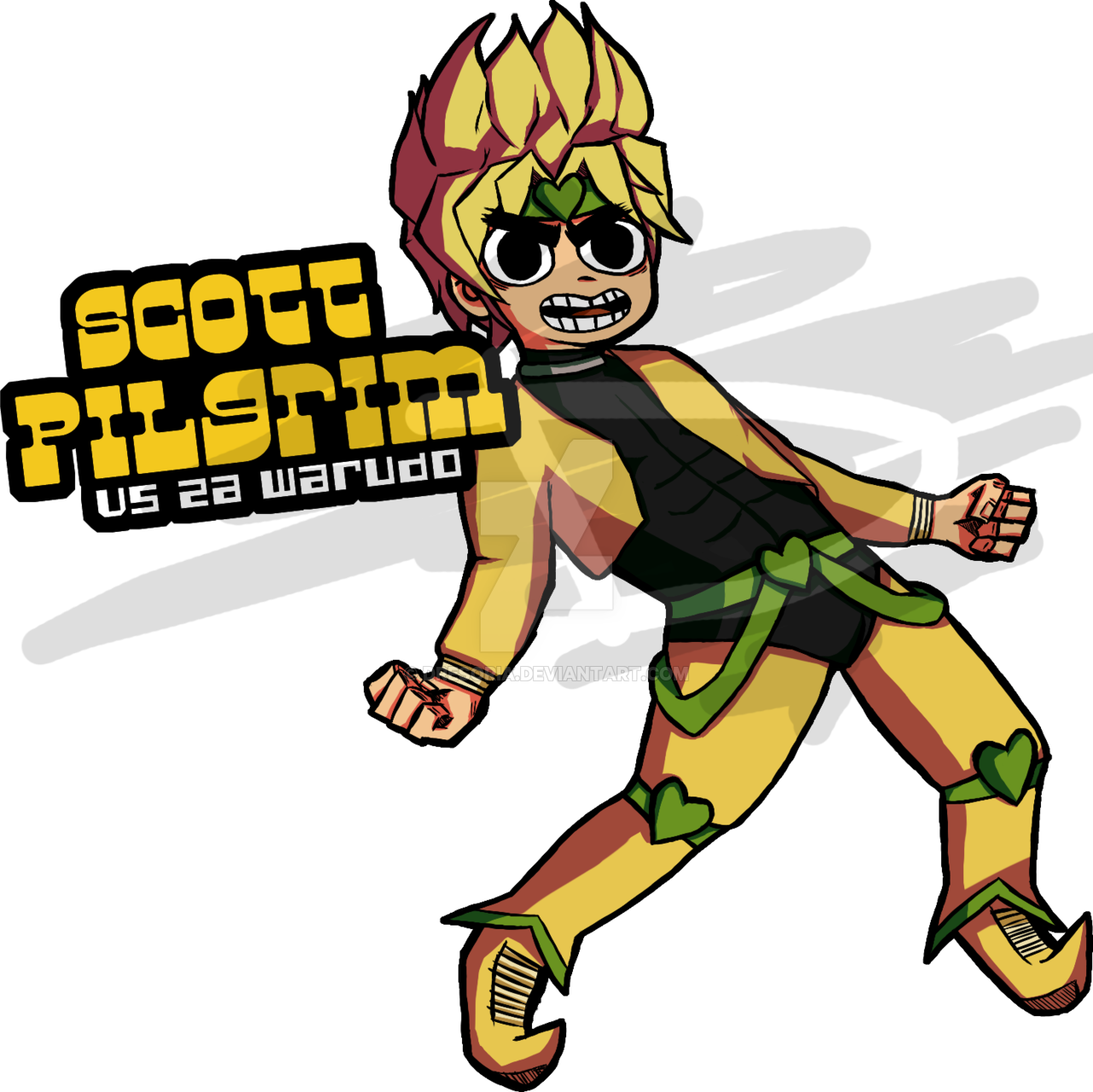 Scott Pilgrim Vs - Scott Pilgrim Vs Za Warudo (1280x1279)