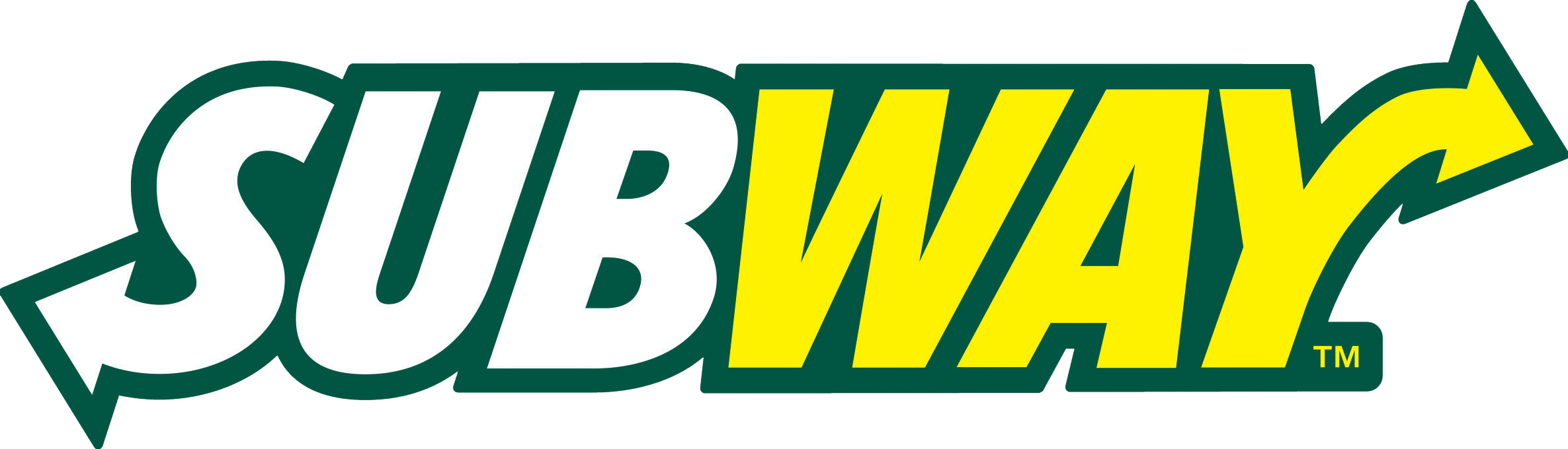 Subway Logo Hd Wallpapers - Subway Logo Png (5000x1437)