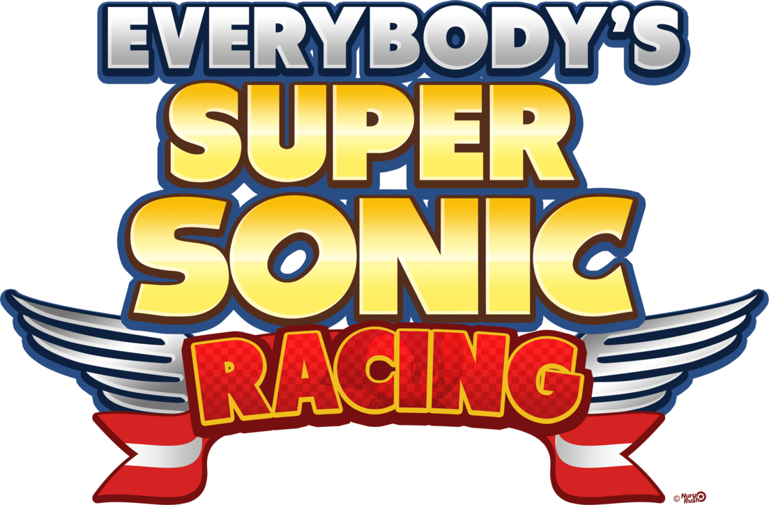 Everybody Super Sonic Racing Logo By Nuryrush - Everybody Super Sonic Racing (1103x725)