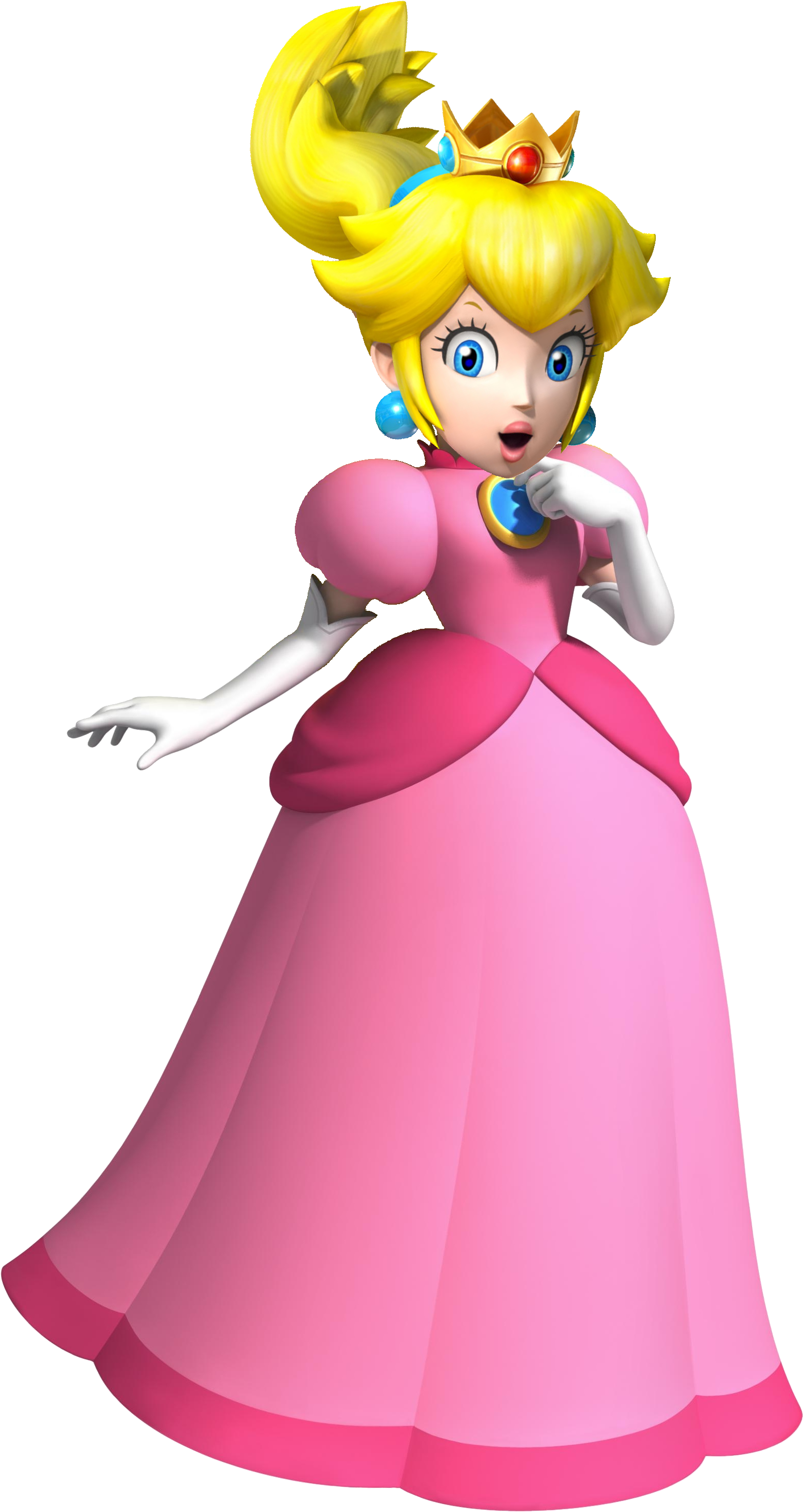 Princess Peach Clipart Transparent 11 By Bangjang96 - Mario Sports Mix Wii (1670x2984)