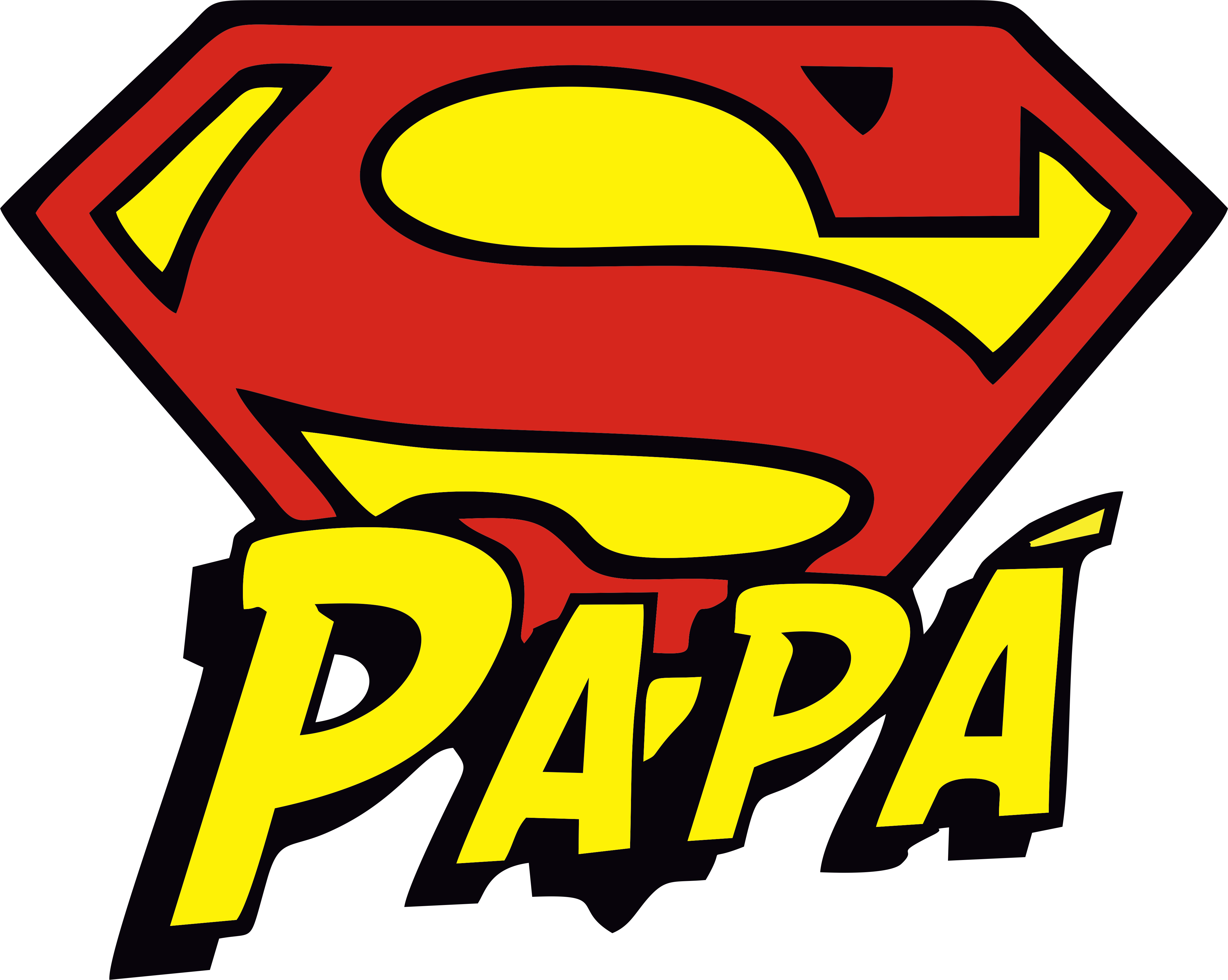 Remera Super Pap&225 - Dia Del Padre Super Papa (4338x3463)