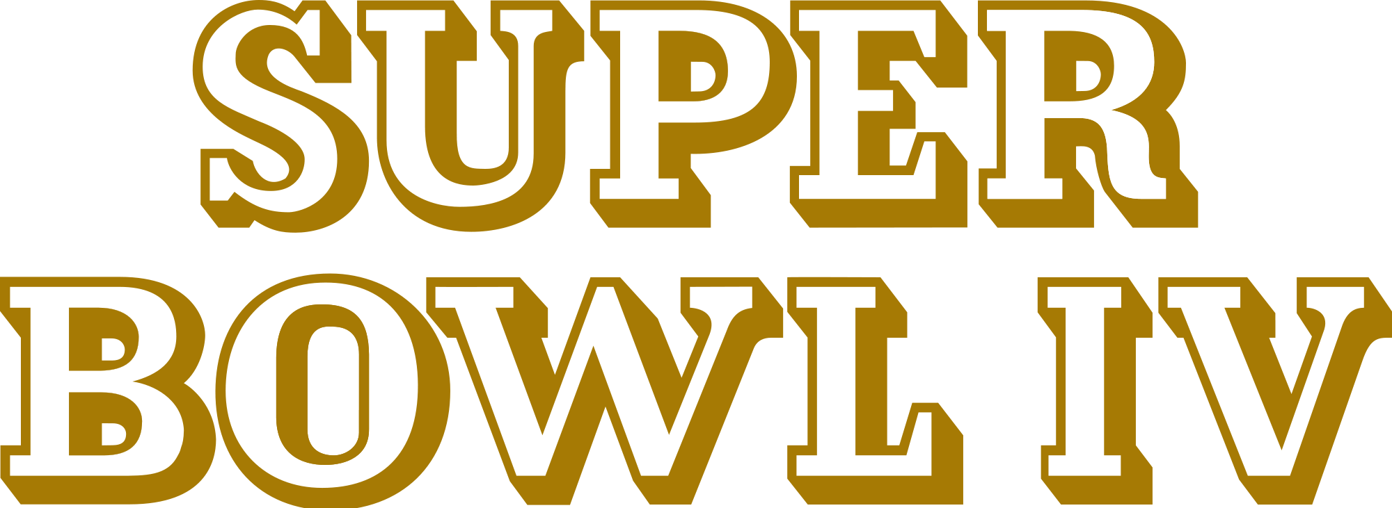 Open - Super Bowl Iv Logo (2000x731)