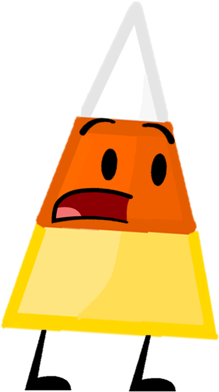 Cc Dies From Hypothermia - Object Show Candy Corn (510x835)