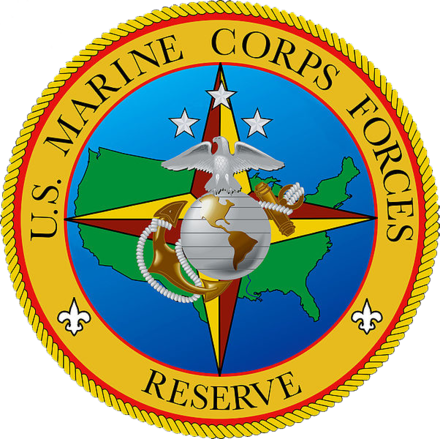 Marine Corps Forces Reserve Seal - United States Marine Corps Reserve (440x439)