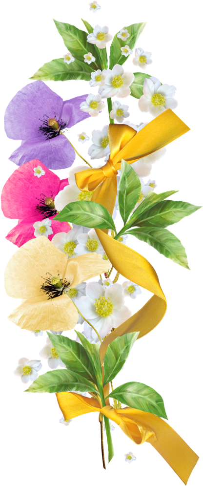 Flower Drawing Art Clip Art - Flower Drawing Art Clip Art (466x1024)