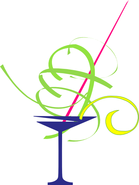 Cocktail Glasses Clipart (450x599)