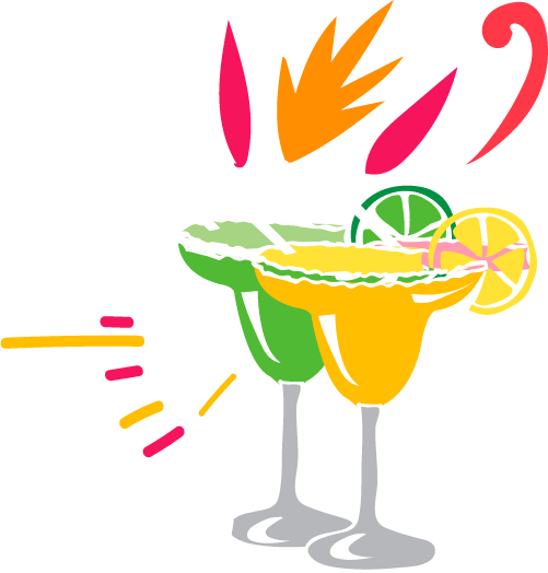 Saturday, 11am To 22pm - Clip Art Transparent Margarita (501x524)