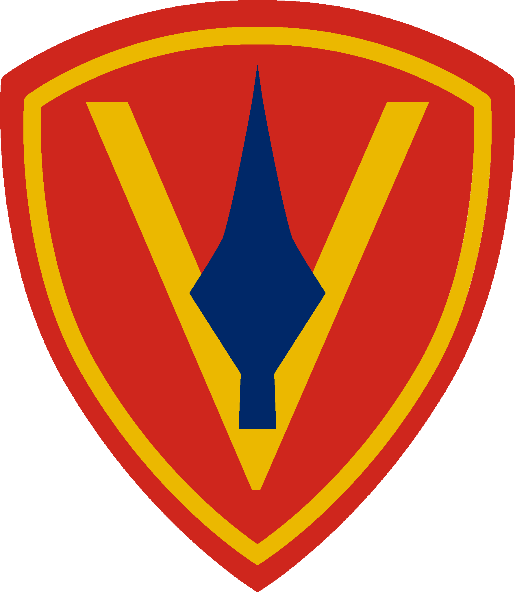 U S Marine Corps Shoulder Sleeve Insignia World War - Marine Corps 5th Division (1782x2049)