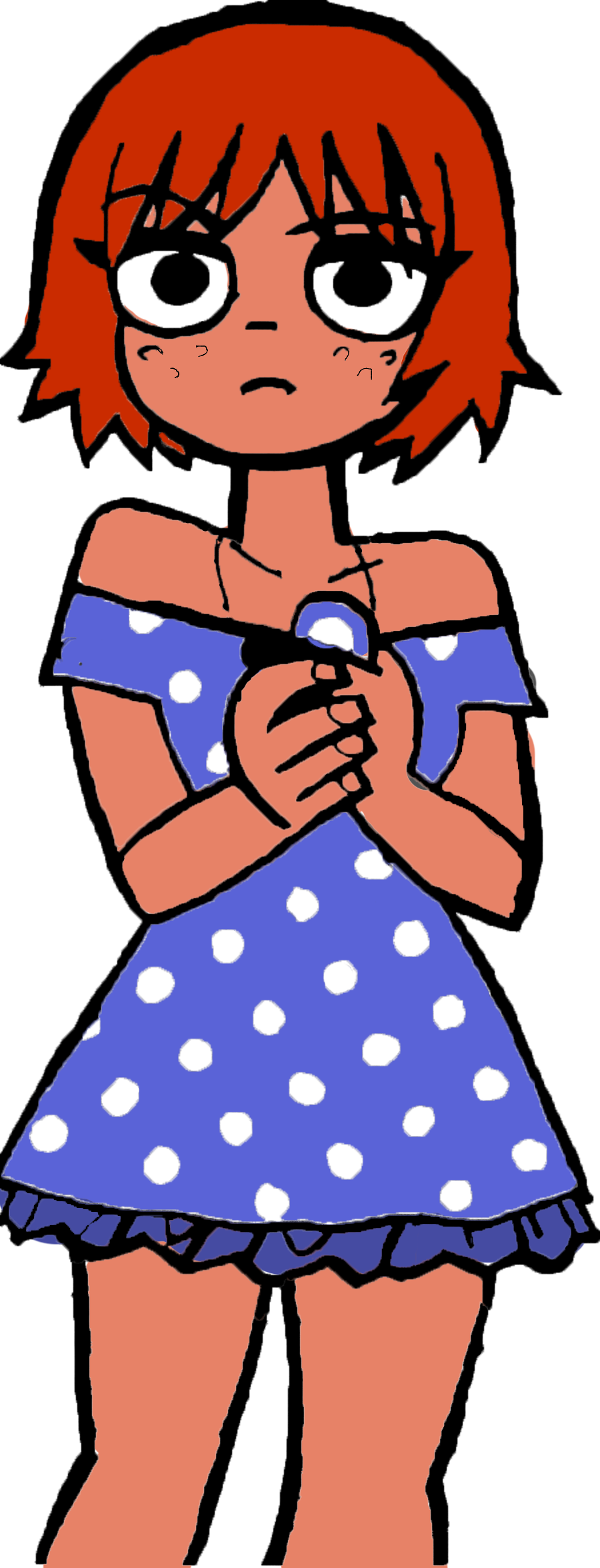 Inspired By Graphic Novel Author And Artist Bryan Lee - Polka Dot (900x2351)