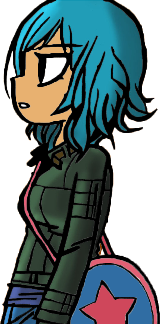 Inspired By Graphic Novel Author And Artist Bryan Lee - Scott Pilgrim Vs The World Comic Ramona (734x1089)
