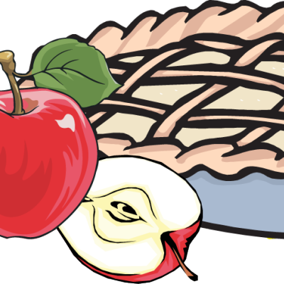 Apple-pie - Clip Art Apple Pie (400x400)