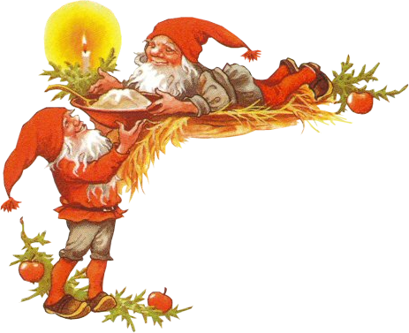 Tube De Noel - Clipart Elfen (463x377)