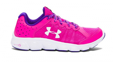Under Armour Girls Assert 6 Pink Shoe - Under Armour Micro G Assert 6 Girls' Running Shoes (364x364)