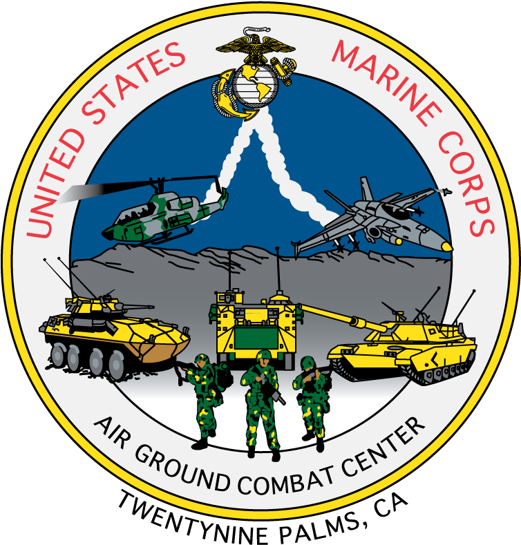 United States Marine Corps Air Ground Combat Center - Crest (1294x1352)