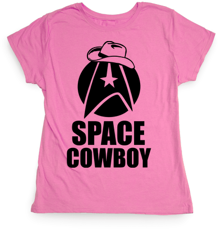 Space Cowboy Womens T-shirt - Active Shirt (484x484)