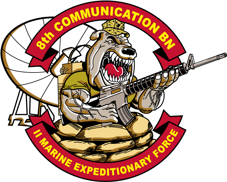 8th Communication Bn Ii Marines Expeditionary Force - 8th Communications Battalion (800x800)