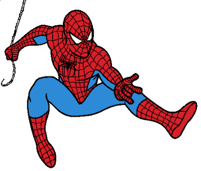 Marvel Clip Art - Dibujos De Spiderman (400x340)