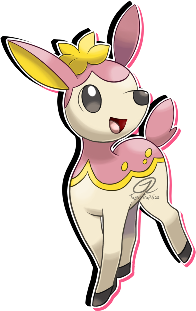 Pokemon Fan Art - Pokemon Deerling Spring (725x1103)