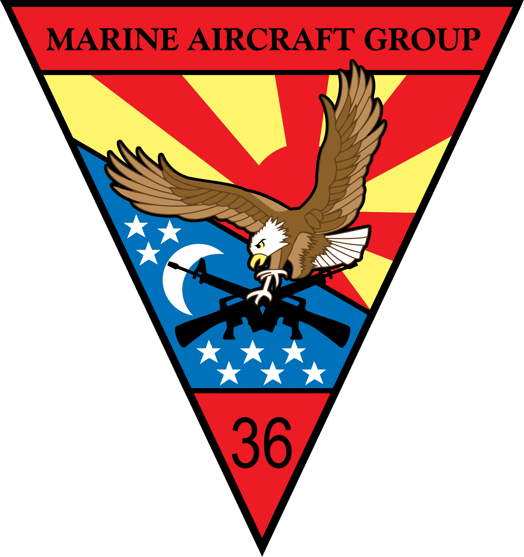 Marine Aircraft Group 36 Is An Active Air Group Of - Mag 36 (1807x1920)