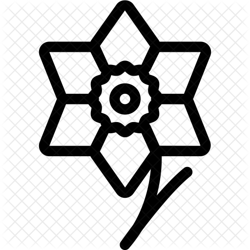 Daffodil Icon - Malla Icono (512x512)