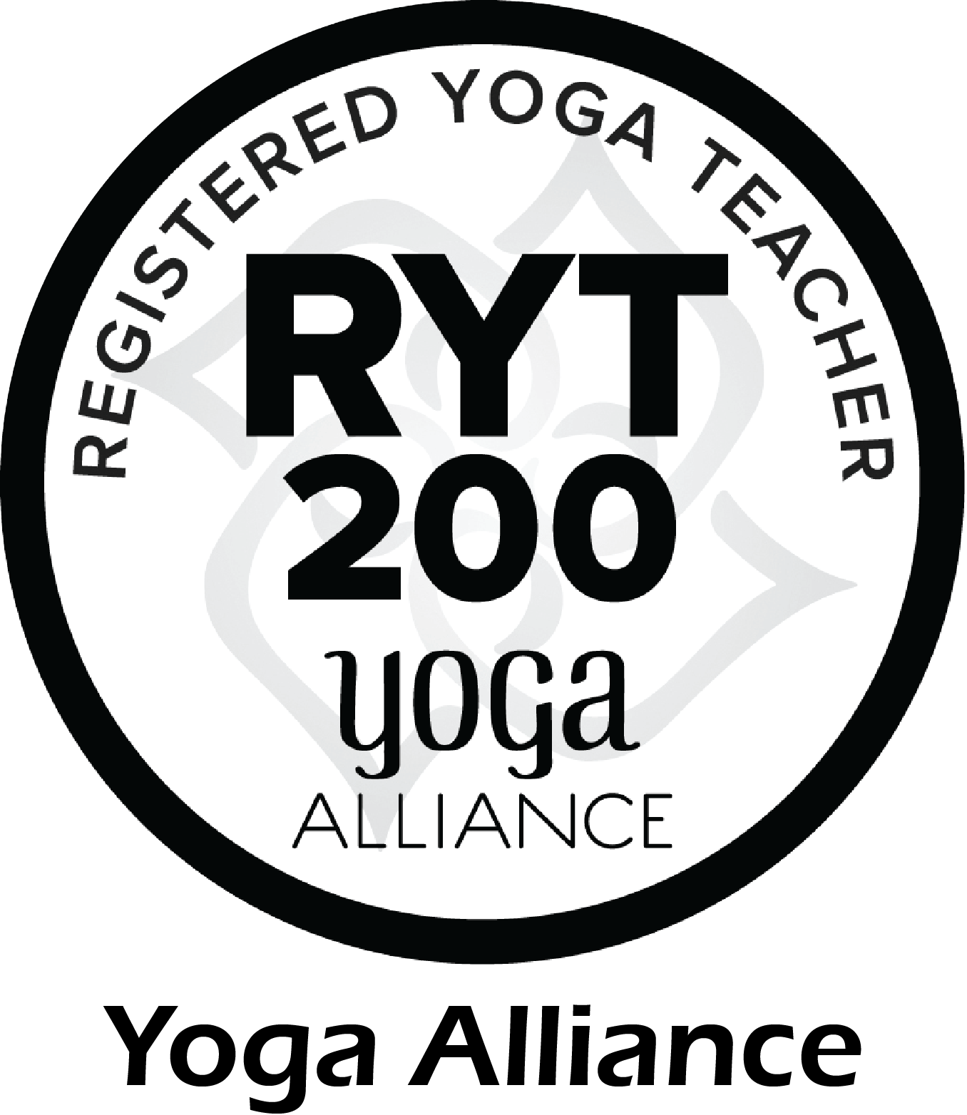 Yoga Alliance Ryt 200 Registered Yoga Teacher - Yoga Alliance (1356x1564)