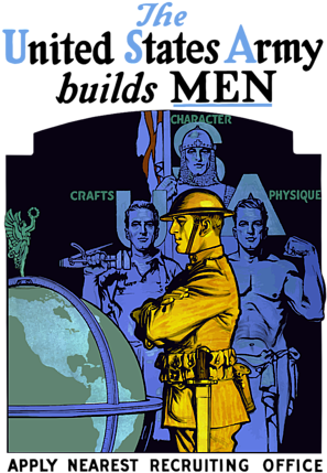 Click And Drag To Re-position The Image, If Desired - Poster: Images' Vintage World War I Poster (583x700)