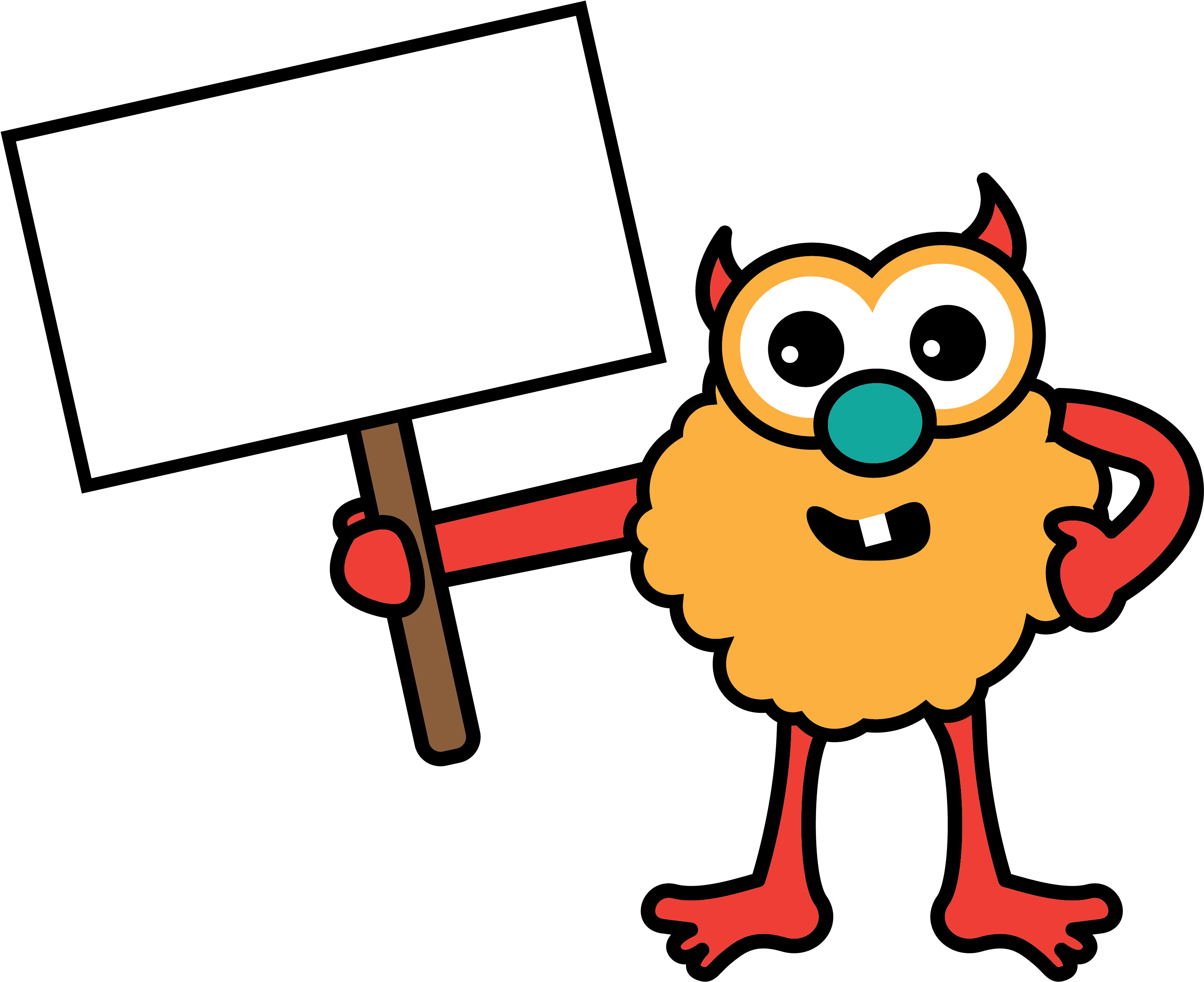 Clip Art - Placard (3630x4104)