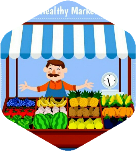 Places Nearby The Project - Vegetable (621x621)