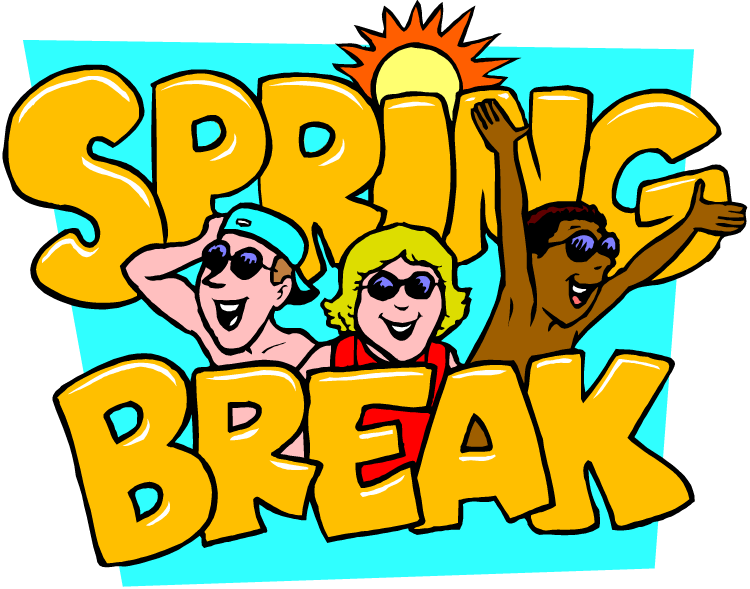 Ponca City Schools On Spring Break Next Week - Spring Break Coloring Pages (750x589)