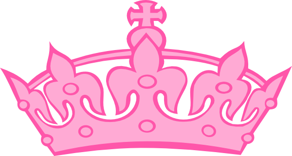 Tiara Princess Crown Clipart Free Free Images At Vector - Crown Clipart Black And White (600x321)