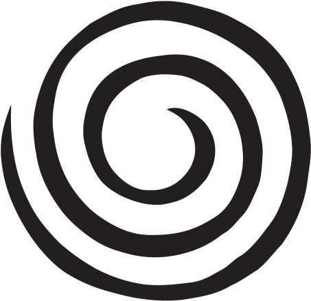 Circle Swirl Png Transparent Image - Black Circle Swirl Png (500x467)