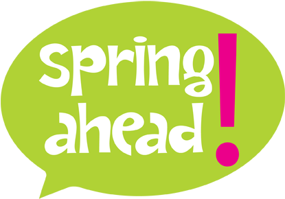 Daylight Savings Time Is A Twice A Year Calendar Event - Daylight Savings Spring Forward Png (414x308)