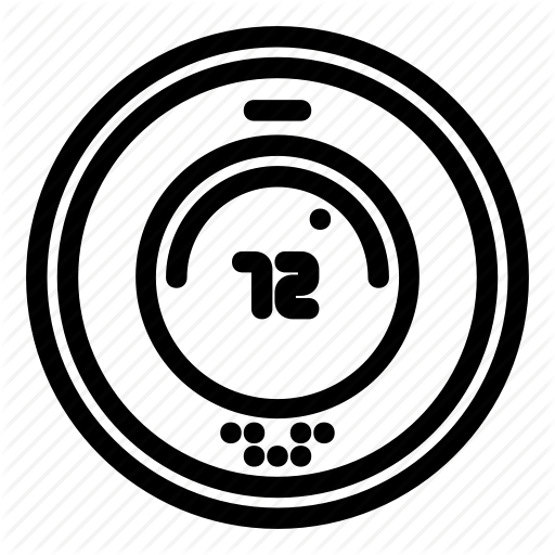 Cold, Hot, Temperature, Thermostat, Warm Icon Icon - Hvac Icon Transparent (512x512)