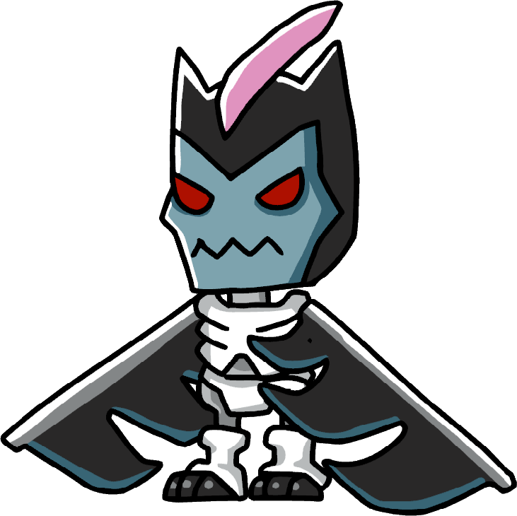 Spring Heeled Jack Hd - Creatures In Scribblenauts (731x730)