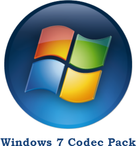 Windows 7 Codec Pack - Microsoft Logo Windows 7 (500x526)