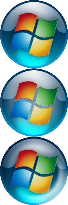 Windows 7 Start Menu Clipart - Classic Shell Windows 7 Start Button (218x654)
