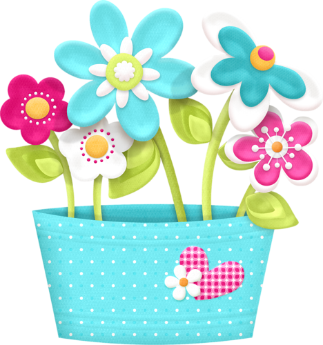 María José Argüeso - Sunshine And Flowers Clipart (468x500)