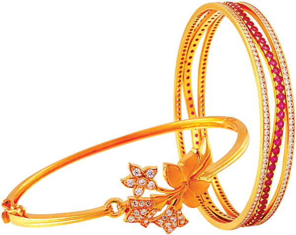 Gold Jewellery Background Png - Bangle In Jewellery Png (845x719)