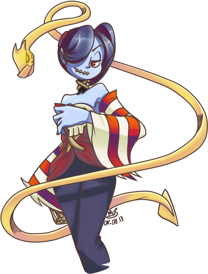 Squigly By Redmop - Skullgirls (680x928)