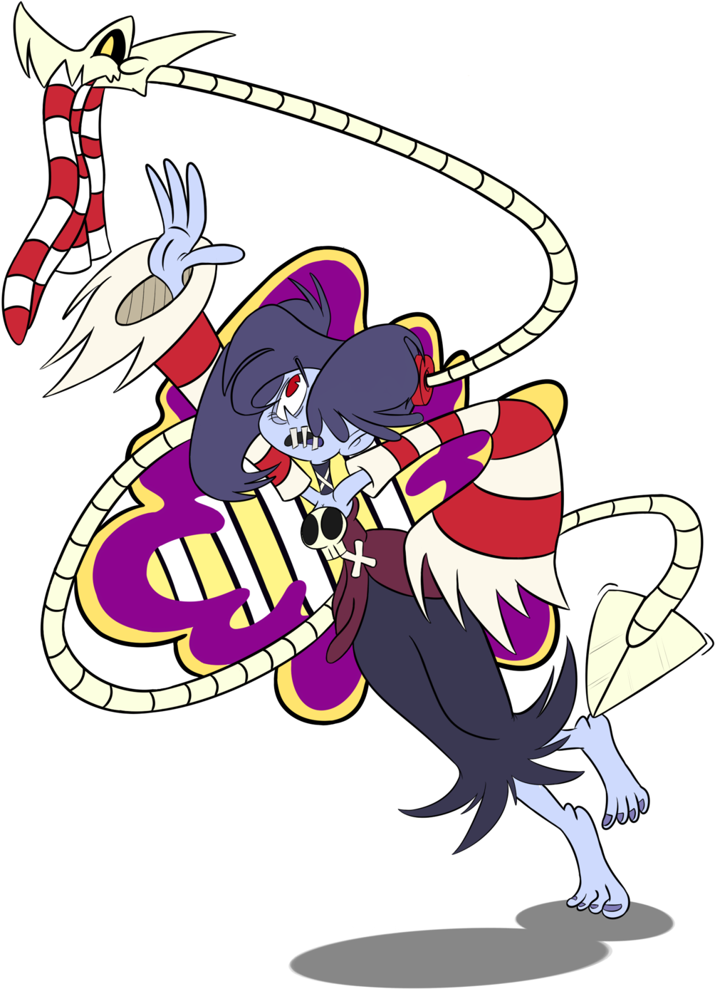 Squigly Wiggles By 888thlegion - Skullgirls Squigly Tickle (1024x1403)