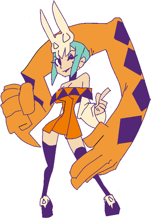 Cerebella From Skullgirls By Robotic-mcmuffen - Skullgirls (517x746)